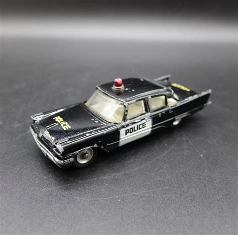 Vintage Police Toy Car 258 by DINKY TOYS. the Ford Sedan Car Prov Pat ...