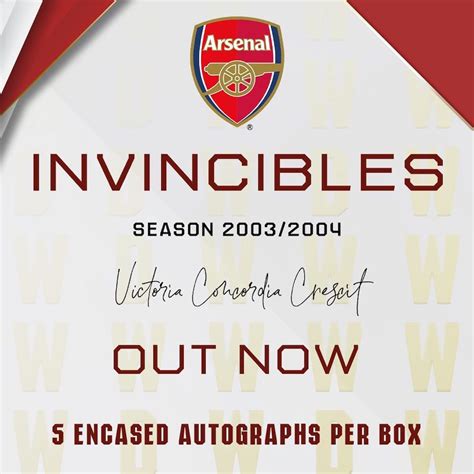 2024 Topps Arsenal FC Invincibles Checklist Set Details Signers