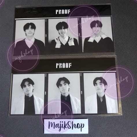 Bts Proof Triptych Weverse Pob Sealed Jin V Taehyung Hobbies