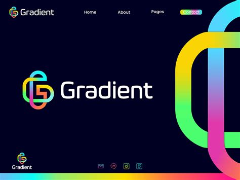 Gradient Logo Design on Behance