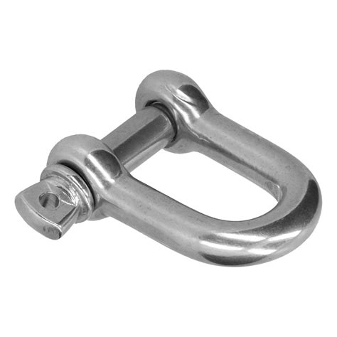 D Ring Anchor Shackle 304 Stainless Steel Screw Pin Chain Connector