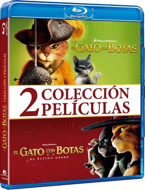 Pack El Gato con Botas + El Gato con Botas: El Último Deseo Blu-ray