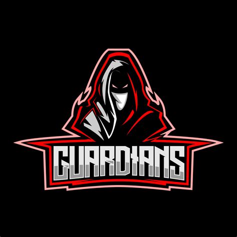 guardian mascot gaming logo 5464179 Vector Art at Vecteezy