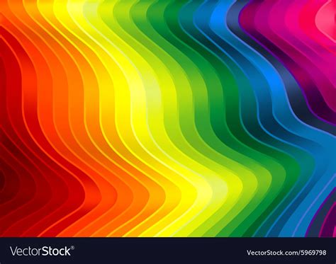 Rainbow Striped Texture Royalty Free Vector Image