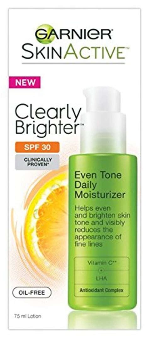 Clearly Brighter Spf 30 Moisturizer Garnier Skinactive