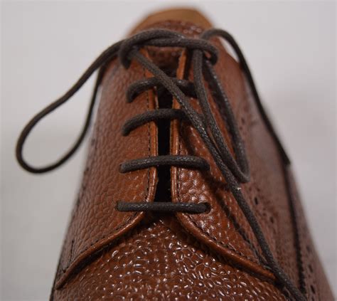 Cantarelli Mens Leather Brown Wingtip Lace Up Dress Shoes 42 Ebay