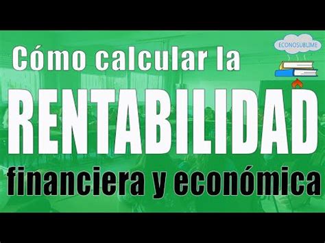 Descarga Gratis Ejercicios Resueltos De Rentabilidad Econ Mica Y