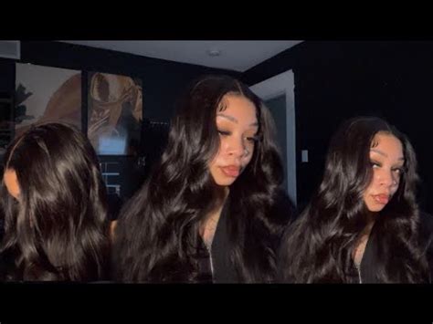 Hair Vlog Ready To Wear Out The Box Body Wave Wig Installation Ft