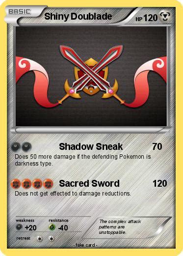 Pokémon Shiny Doublade - Shadow Sneak - My Pokemon Card