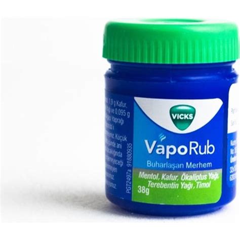 Vicks Krem Nedir Ne Için Kullanılır