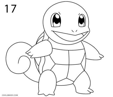 How to Draw Squirtle (Step by Step Pictures) | Pokemon drawings, Pokemon painting, Pokemon ...