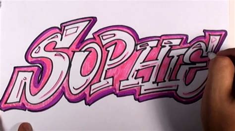 How To Draw Sophie In Graffiti Howtoapplymakeuponacneskin