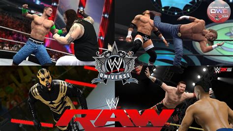 Wwe 2k15 Monday Night Raw Episode 1 Universe Mode Ps4 Youtube