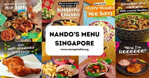 Nandos Menu Singapore Prices Review Updated 2024