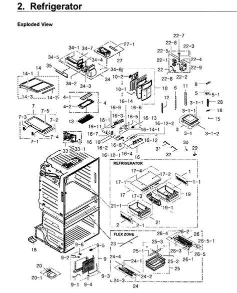 Samsung Rf4267harsxaa 04 Refrigerator Partswarehouse