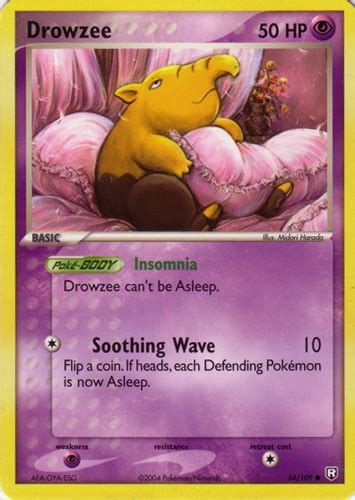 Drowzee (EX Team Rocket Returns 54) - Bulbapedia, the community-driven ...