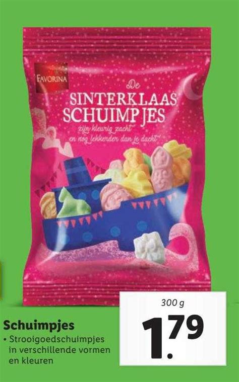 Favorina Schuimpjes Aanbieding Bij Lidl 1Folders Nl