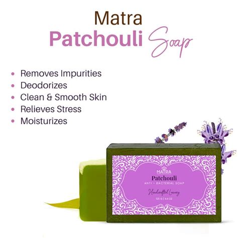 Matra Patchouli Handmade Soap With Aloe Vera 100 Natural Anti