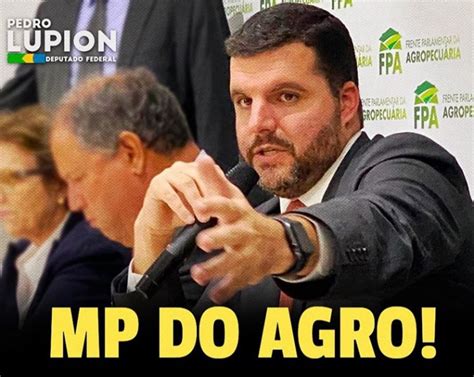 Deputado Lupion Fala Sobre A Segunda Livre Sobre A Lei Do Agro Que