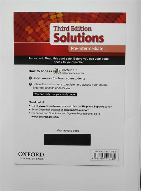 Solutions (3rd edition) Pre-Intermediate: Student's Book купить в Перми