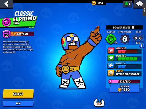 Classic El Primo Skin Idea Rbrawlstars