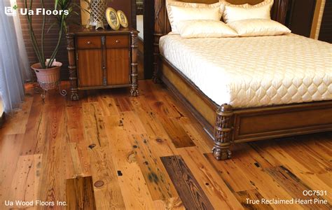 Reclaimed Heart Pine Engineered Hardwood Flooring Ua Floors