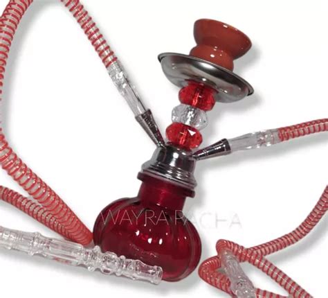 Pipa De Agua 2 Mangueras Narguile Shisha Hookah Mediano MercadoLibre