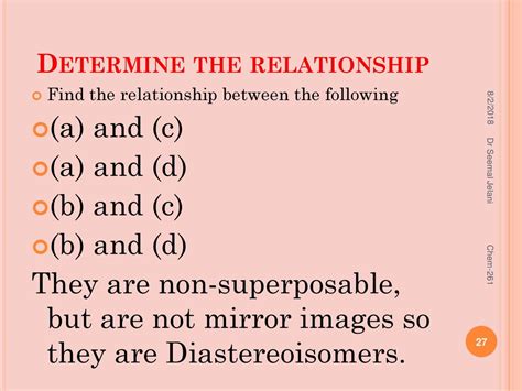 8 2 2018 Stereoisomers Dr Seemal Jelani Chem Ppt Download