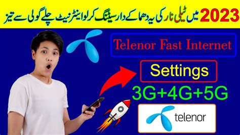 Telenor Sim Data Not Working Create Telenor Internet Settings 3G 4G