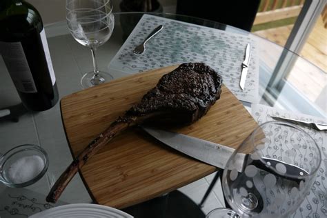 Low Temperature Oven Roasted Tomahawk Steak Xpost Rsteak Rfood