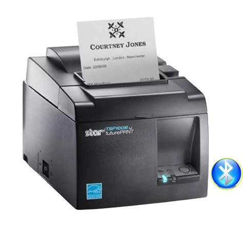 Star Micronics Tsp143iiibi Bluetooth Receipt Printer