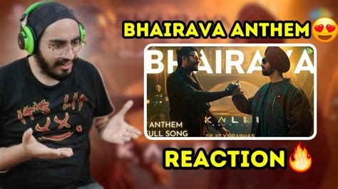 Reaction On Bhairava Anthem Song Kalki 2898 AD Diljit Dosanjh