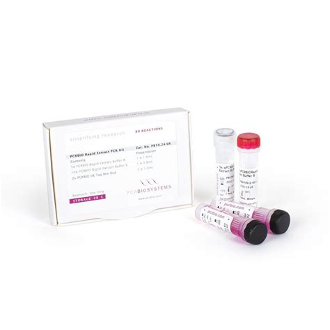 Kit de réactifs pour extraction d ADN PCRBIO PCR Biosystems Ltd