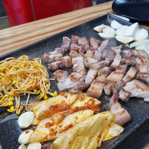 흑돼지가 맛있는 성남고기집 단대오거리 삼겹살 맛집 꺼먹돈가 네이버 블로그