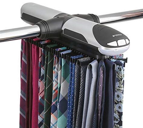 Buy Storagemaid Motorized Tie Rack Organizer For Closet With Led Lights