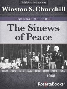 The Sinews Of Peace Is The Lesser Known Title Of The Iron Curtain