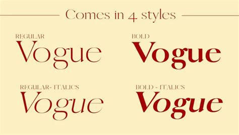 What Font Does Vogue Use Elevate Your Design With Style