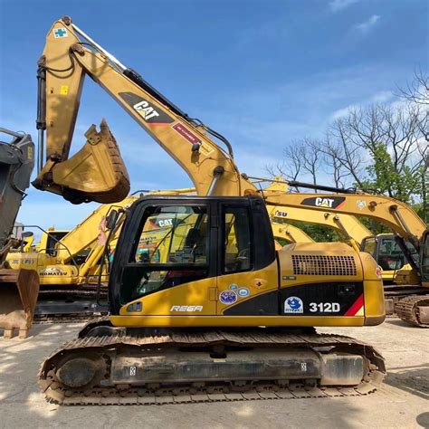 Used 12 Ton Caterpillar Hydraulic Escavatores Cat 312 Used Crawler