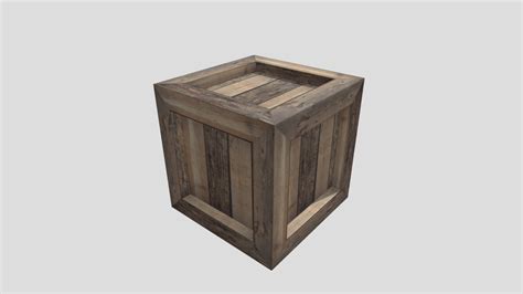 Wooden Crate 3d Model By Cosmogenesis 509af38 Sketchfab