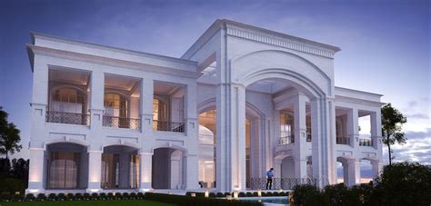 Prince Home Saudi Arabia On Behance Classic House Exterior