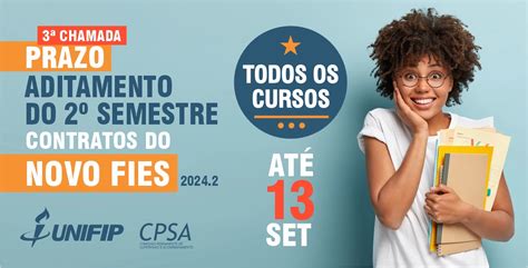 Confira O Prazo De ADITAMENTO Do NOVO FIES Para 2024 2 Terceira Chamada