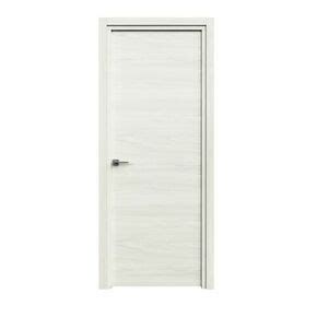 Bloc porte alvéolaire SIANA décor chêne blanc Hui 72 à 100 mm 204 x