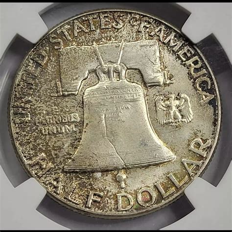 Ngc Ms Fbl Franklin Half Dollar Old Pueblo Coin