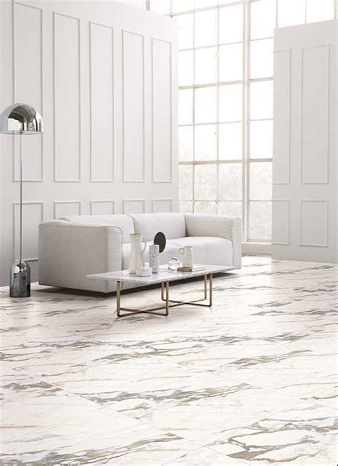 Living Room Kajaria Ceramic Floor Tiles 2x2 Feet 60x60 Cm Glossy At