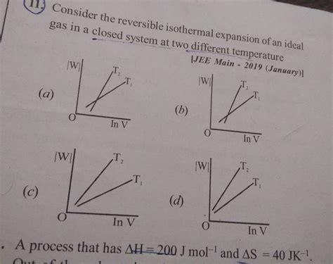 reversible isothermal expansion   ideal gas   clo