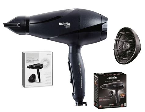 Babyliss 6613DE Profi Haartrockner Pro Silence Ionic 2200 Watt