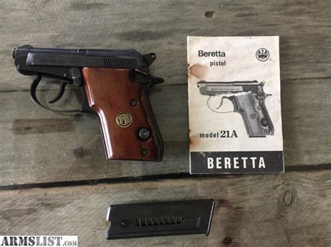 Armslist For Sale Beretta Model 21a 22lr Bobcat