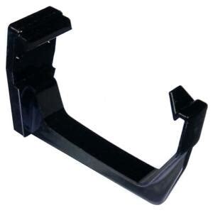 Square Fascia Bracket Mm Black Gutter Guttering Fixing Clip Rks