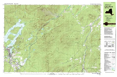Lake Placid Olympic Village Map
