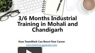 PPT Best Industrial Training In Mohali Chandigarh Apptunix